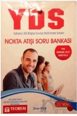 YDS Nokta Atışı Soru Bankası (YDS Deneme Hediyeli) – Sedat Bay – Teorem Yayıncılık kitap kapağı