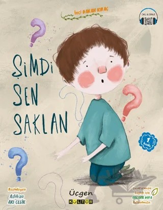 Şimdi Sen Saklan – İnci Bakan Kıraç – Üçgen Kültür Yayınları kitap kapağı