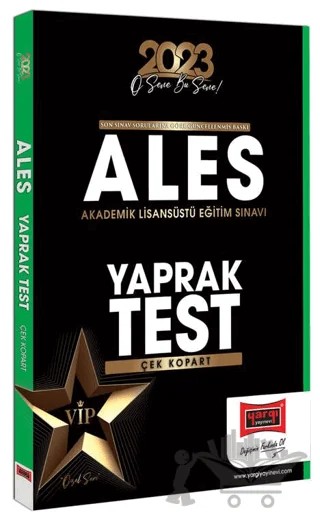 Yargı Yayınları 2023 ALES Çek Kopart Yaprak Test – Kolektif – Yargı Yayınevi kitap kapağı