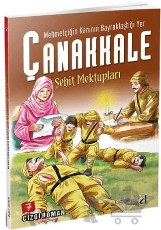 Mehmetçiğin Kanının Bayraklaştığı Yer Çanakkale - 7 – Sara Gürbüz Özeren – Damla Yayınevi kitap kapağı