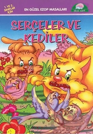 Serçeler ve Kediler - Ezop Masalları – Kolektif – Kirpi Yayıncılık kitap kapağı