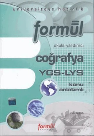 Formül Coğrafya YGS - LYS Konu Anlatımlı – Cafer Elitoğ – Formül Yayınları kitap kapağı