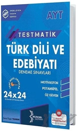 AYT Testmatik Türk Dili Ve Edebiyatı Deneme Sınavları – Kolektif – Bilinçsel Yayınları kitap kapağı
