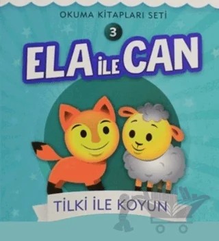 Ela İle Can 3 - Tilki İle Koyun – Kolektif – Hoya kitap kapağı