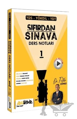 YDS - YÖKDİL - YKSDİL Sıfırdan Sınava Ders Notları 1 – Kolektif – HocaWebde Yayınları kitap kapağı
