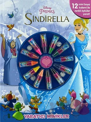 Disney Yaratıcı Minikler - Sindirella – Kolektif – Doğan Egmont Yayıncılık kitap kapağı
