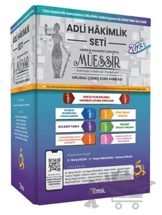 Müessir Adli Hakimlik Seti – Kolektif – Temsil Kitap kitap kapağı