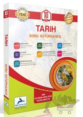 10. Sınıf Tarih Soru Kütüphanesi – Kolektif – Paraf Yayınları kitap kapağı