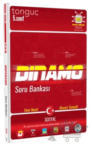 5. Sınıf Sosyal Bilgiler Dinamo Soru Bankası – Kolektif – Tonguç Akademi kitap kapağı