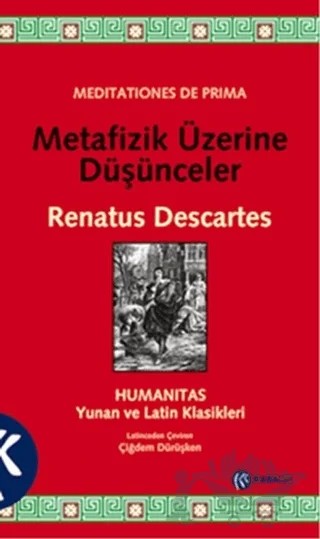 Metafizik Üzerine Düşünceler – Rene Descartes – Kabalcı Yayınevi kitap kapağı