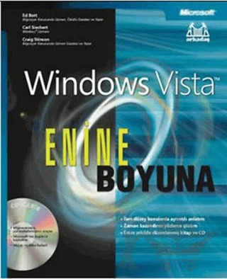 Enine Boyuna Windows Vista – Craig Stinson – Arkadaş Yayınları kitap kapağı