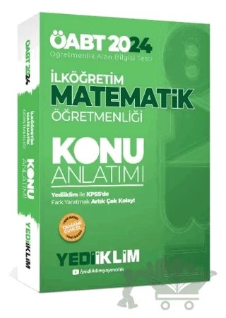 ÖABT İlköğretim Matematik Öğretmenliği Konu Anlatımı – Kolektif – Yediiklim Yayınları kitap kapağı
