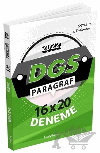 2022 DGS Paragraf Sözel Bölüm 16x20 Deneme – Kolektif – Tercih Akademi Yayınları kitap kapağı