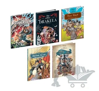 Disney Çizgi Klasikleri Seti (5 Kitap Takım) – Kolektif – Beta Yayınevi kitap kapağı