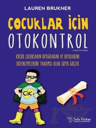 Çocuklar İçin Otokontrol – Lauren Brukner – Sola Unitas kitap kapağı