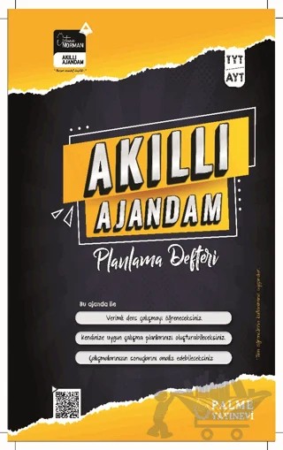 TYT AYT Akıllı Ajandam Planlama Defteri – Öztuna Norman – Palme Yayınları kitap kapağı