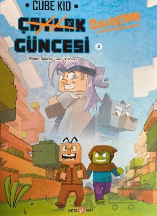 Çaylak Savaşçının Güncesi - 2 Nether'da Gezinti – Pirate Sourcil – Beta Kids kitap kapağı