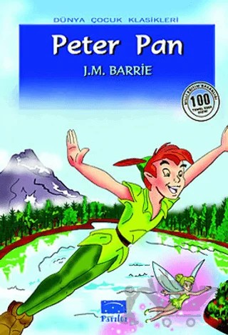 Peter Pan – James Matthew Barrie – Parıltı Yayınları kitap kapağı