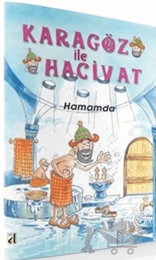 Karagöz İle Hacivat Hamamda – Suat Karadağ – Genç Damla Yayınevi kitap kapağı