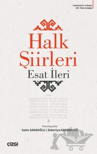 Halk Şiirleri – Esat İleri – Çizgi Kitabevi Yayınları kitap kapağı