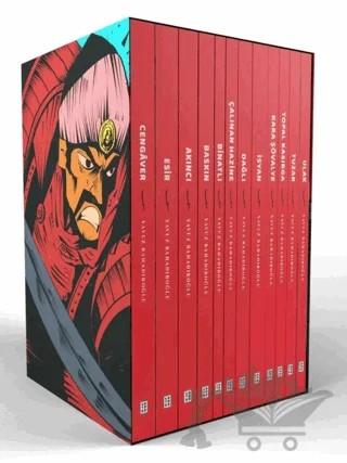 Cenk Hikayeleri Kutulu Set (12 Kitap) – Yavuz Bahadıroğlu – Ketebe Genç kitap kapağı