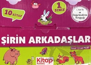 Şirin Arkadaşlar (10 Kitap) – Ercan Mert – Kitap Kulübü Çocuk Yayınları kitap kapağı