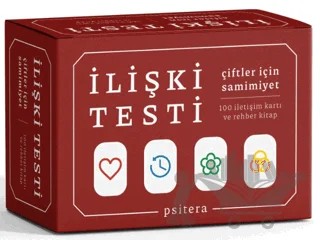 İlişki Testi - Çiftler için Samimiyet – Zeynep Güler – Psitera kitap kapağı