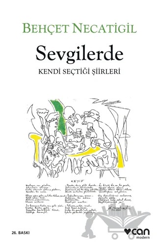 Sevgilerde – Behçet Necatigil – Can Yayınları kitap kapağı