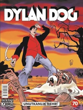 Dylan Dog Sayı: 70 - Unutkanlık Nehri – Michele Medda – Lal Kitap kitap kapağı