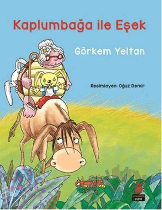 Kaplumbağa ile Eşek – Görkem Yeltan – Kırmızı Kedi Çocuk kitap kapağı