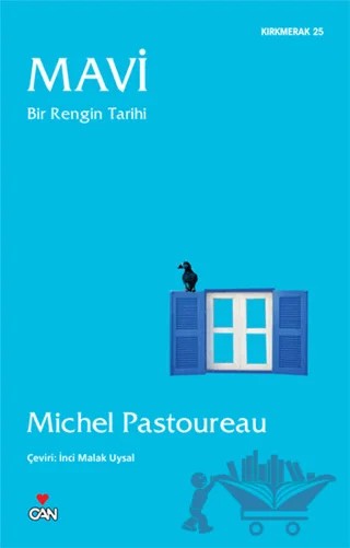 Mavi – Michel Pastoureau – Can Yayınları kitap kapağı