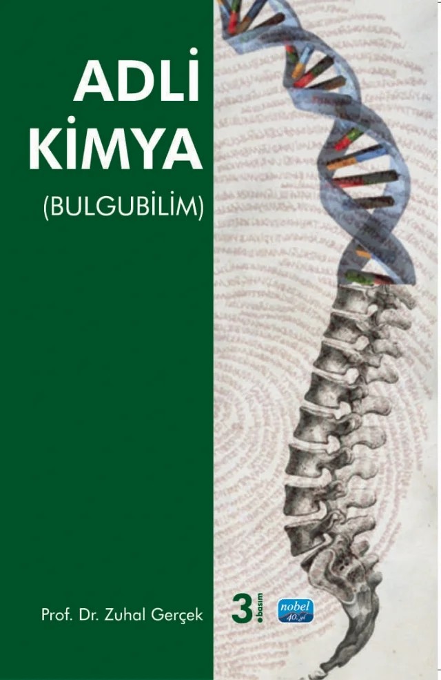 Adli Kimya – Zuhal Gerçek – Nobel Akademik Yayıncılık kitap kapağı