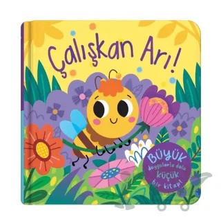 Parmak Kuklalı Kitap – Çalışkan Arı – Kolektif – İndigo Çocuk kitap kapağı
