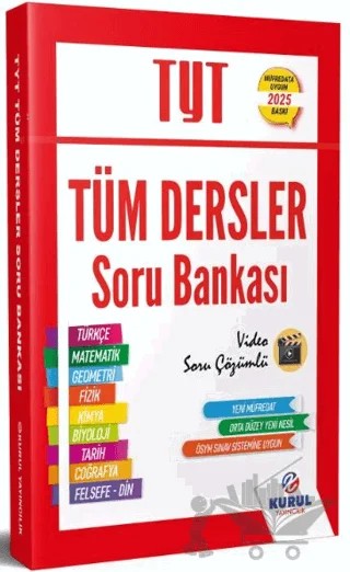 2025 TYT Tüm Dersler Soru Bankası – Kolektif – Kurul Yayıncılık kitap kapağı