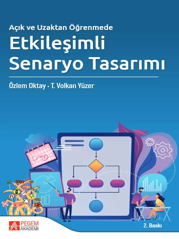 Açık ve Uzaktan Öğrenmede Etkileşimli Senaryo Tasarımı – Özlem Oktay, Volkan Yüzer – Pegem Akademi Yayıncılık kitap kapağı