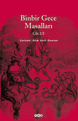 Binbir Gece Masalları Cilt 2/2 – Anonim – Yapı Kredi Yayınları kitap kapağı