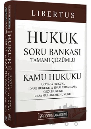 KPSS A Grubu Hukuk Soru Bankası-Kamu Hukuku – Kolektif – Pegem Akademi Yayıncılık kitap kapağı