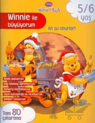 Winnie ile Büyüyorum - Ah Şu Oburlar – Kolektif – Doğan Egmont Yayıncılık kitap kapağı