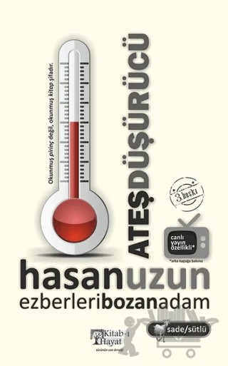 Ateş Düşürücü – Hasan Uzun – Kitab-ı Hayat kitap kapağı