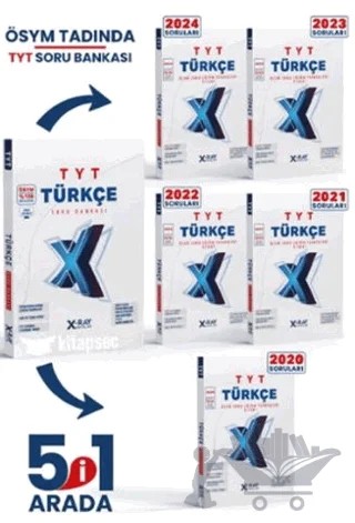 Son 5 Yıl Analizli ÖSYM Tadında Türkçe Soru Bankası – Kollektif – X RAY Yayınları kitap kapağı