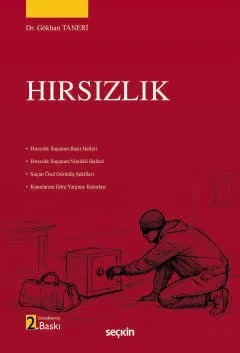 Hırsızlık – Gökhan Taneri – Seçkin Yayıncılık kitap kapağı