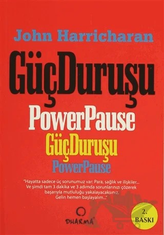 Güç Duruşu – John Harricharan – Dharma Yayınları kitap kapağı
