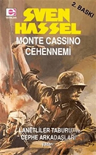 Monte Cassino Cehennemi – Sven Hassel – E Yayınları kitap kapağı
