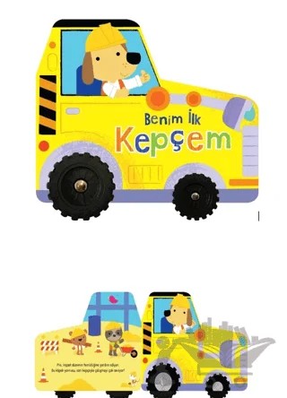 Benim İlk Kepçem – İlk Araçlarım – Kolektif – İndigo Çocuk kitap kapağı