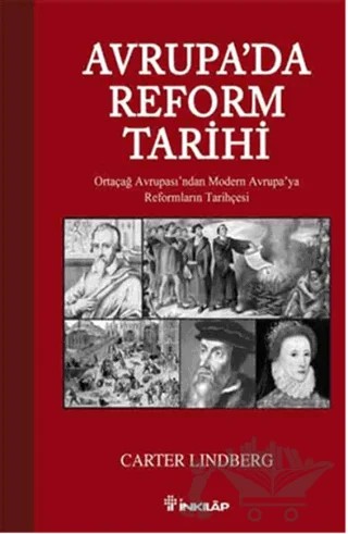 Avrupada Reform Tarih – Carter Lindberg – İnkılap Kitabevi kitap kapağı