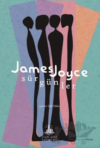 Sürgünler – James Joyce – Yitik Ülke Yayınları kitap kapağı