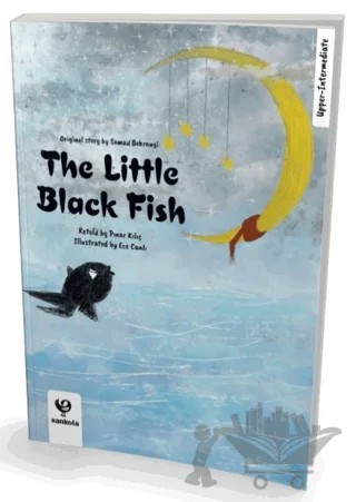 The Little Black Fish – Samed Behrengi – Sankofa Yayınevi kitap kapağı