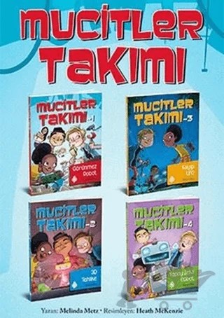 Mucitler Takımı Seti (4 Kitap) – Melinda Metz – Uğurböceği Yayınları kitap kapağı