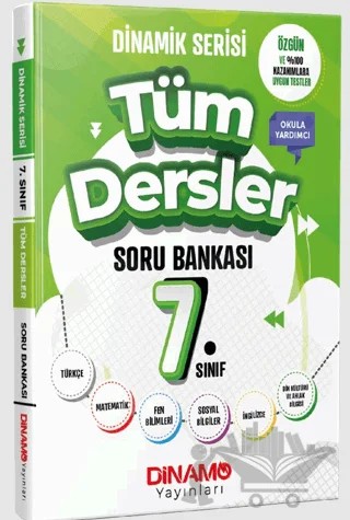 7. Sınıf Tüm Dersler Soru Bankası – Kolektif – Dinamo Yayınları kitap kapağı
