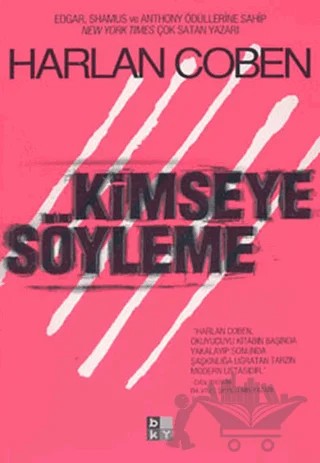 Kimseye Söyleme – Harlan Coben – Babıali Kültür Yayıncılığı kitap kapağı